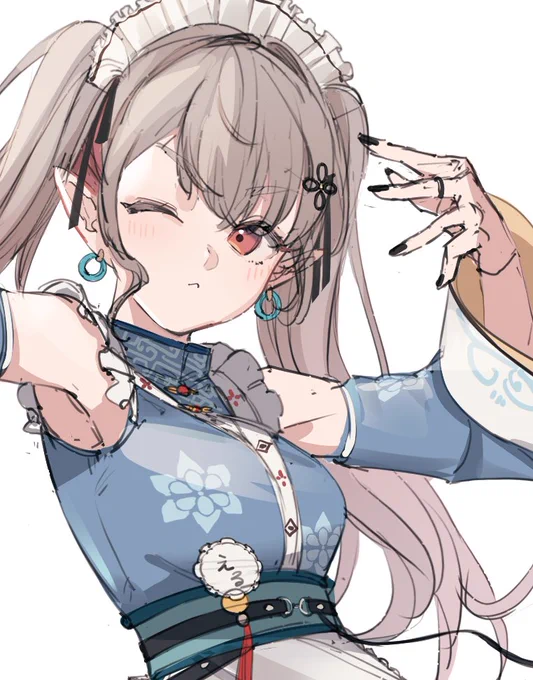 お顔。