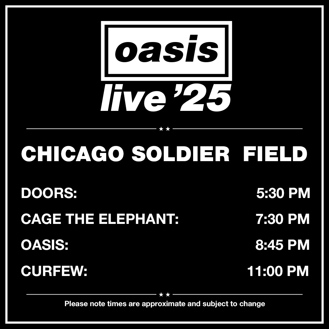 For full venue information, head to: soldierfield.com/events/detail/…
#OasisLive25