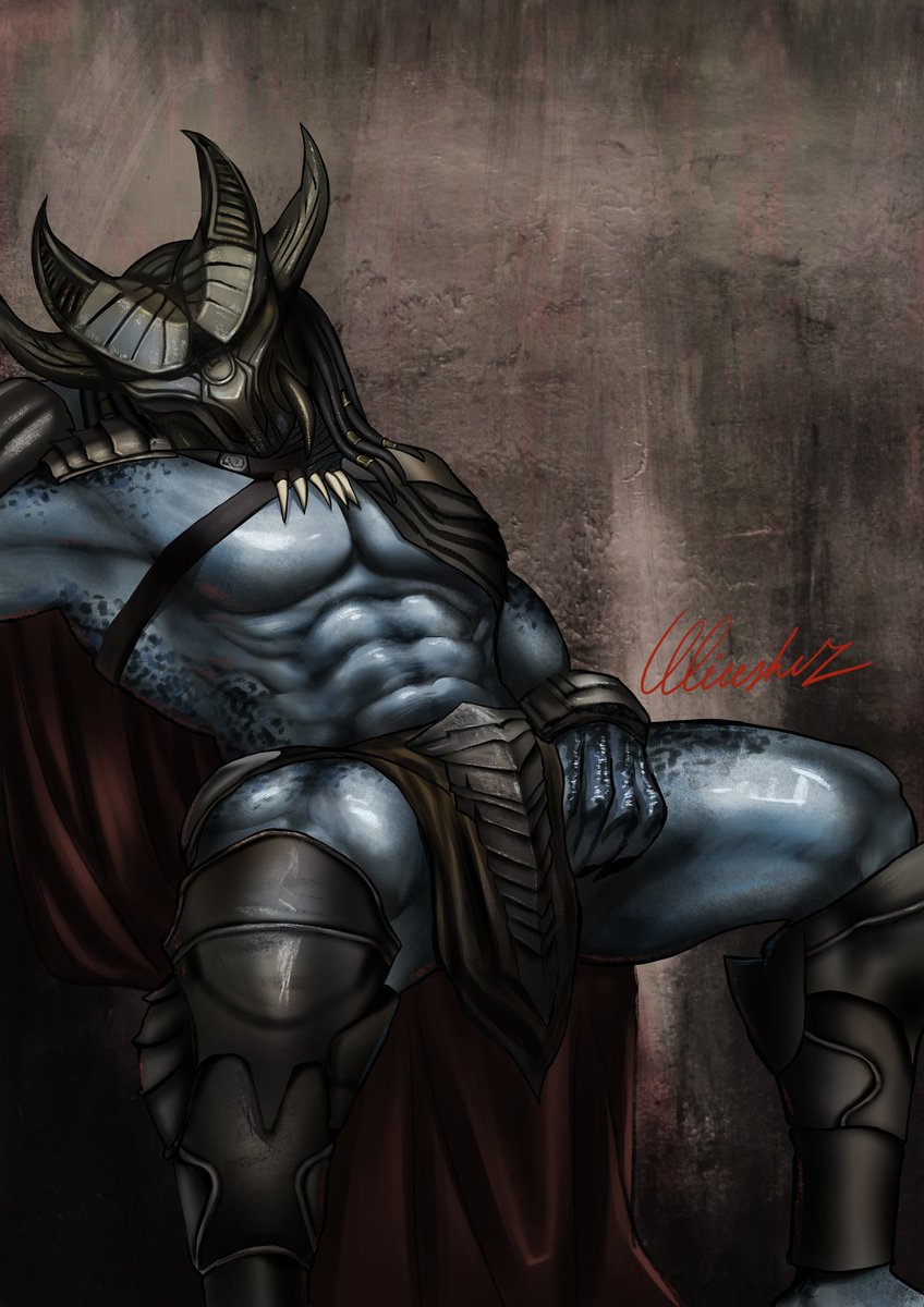 Why is he sitting?🤲🏻

#predator #Yautja #YautjaOC #yautja #Predator