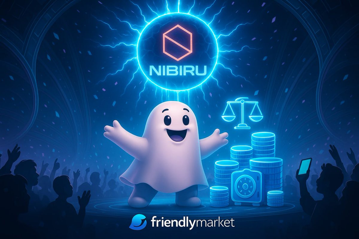 What happens when you mix:
⚡️ <a href="/NibiruChain/">Nibiru Chain 🩵🌸</a>  
💸 <a href="/friendlymarkets/">Friendly Market</a>  
🏦 #DeFiLending

➡️ You get a market bringing billions in liquidity to #nibiru.
The future of #DeFi is here.

#Crypto #Web3Community #Nibi #FM