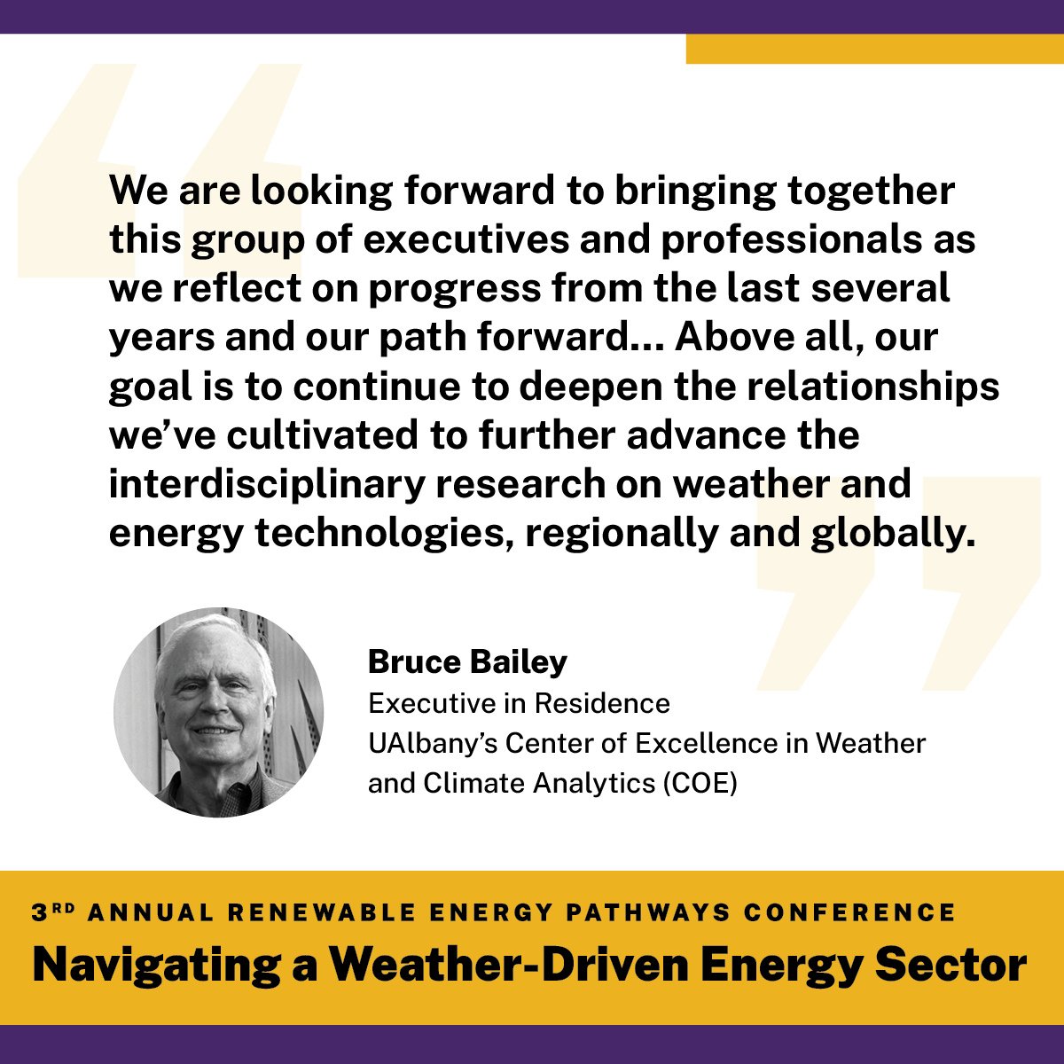 UAlbanyWxCOE's tweet photo. Advancing energy innovation starts with strong relationships
🗓️ Register now to be part of the conversation: https://t.co/AY6sCoZ7aT
#CleanEnergyFuture #InterdisciplinaryInnovation #ClimatePartnerships https://t.co/yf7K5FKz3i