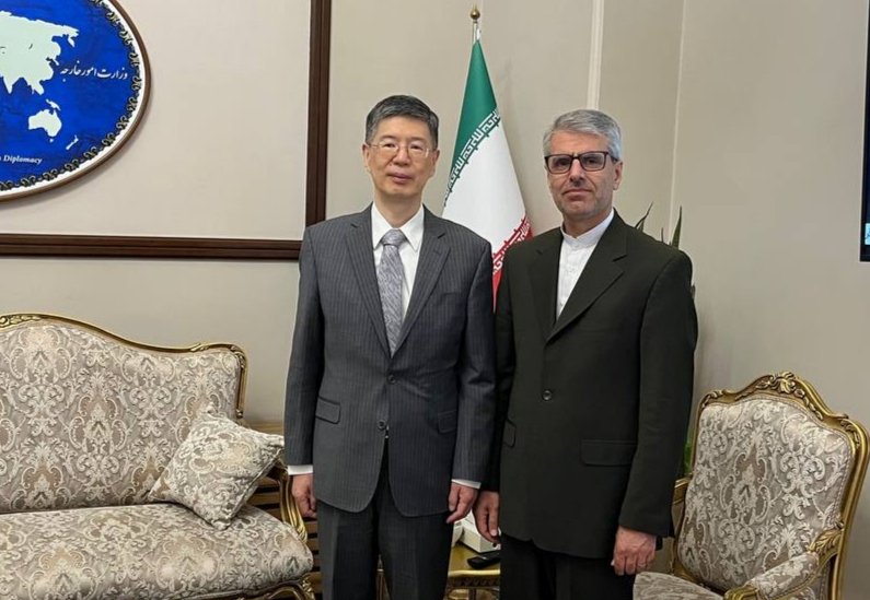 I had a meeting today with Ambassador Cong Peiwu of the People's Republic of #China. 

We discussed Iran-China's constantly flourishing bilateral relations and the importance of building on our shared historical, civilizational, and cultural ties to further expand our cooperation