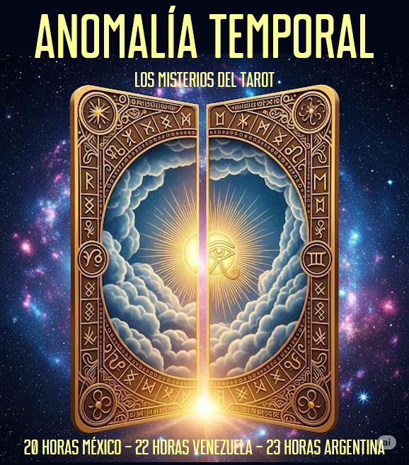 Este viernes en el mismo horario de siempre en <a href="/AnomaliaTem/">🇦🇷🇨🇱🇮🇹🇻🇪🇲🇽Anomalía Temporal🛸💀📚🎙</a> estaremos hablando de un tema que va desde lo desconcertante hasta lo energético, Los Misterios del Tarot con <a href="/istinarubalcava/">Istina Rubalcava</a> y <a href="/OtraDimensionV/">Otra Dimensión V 🇻🇪</a>
