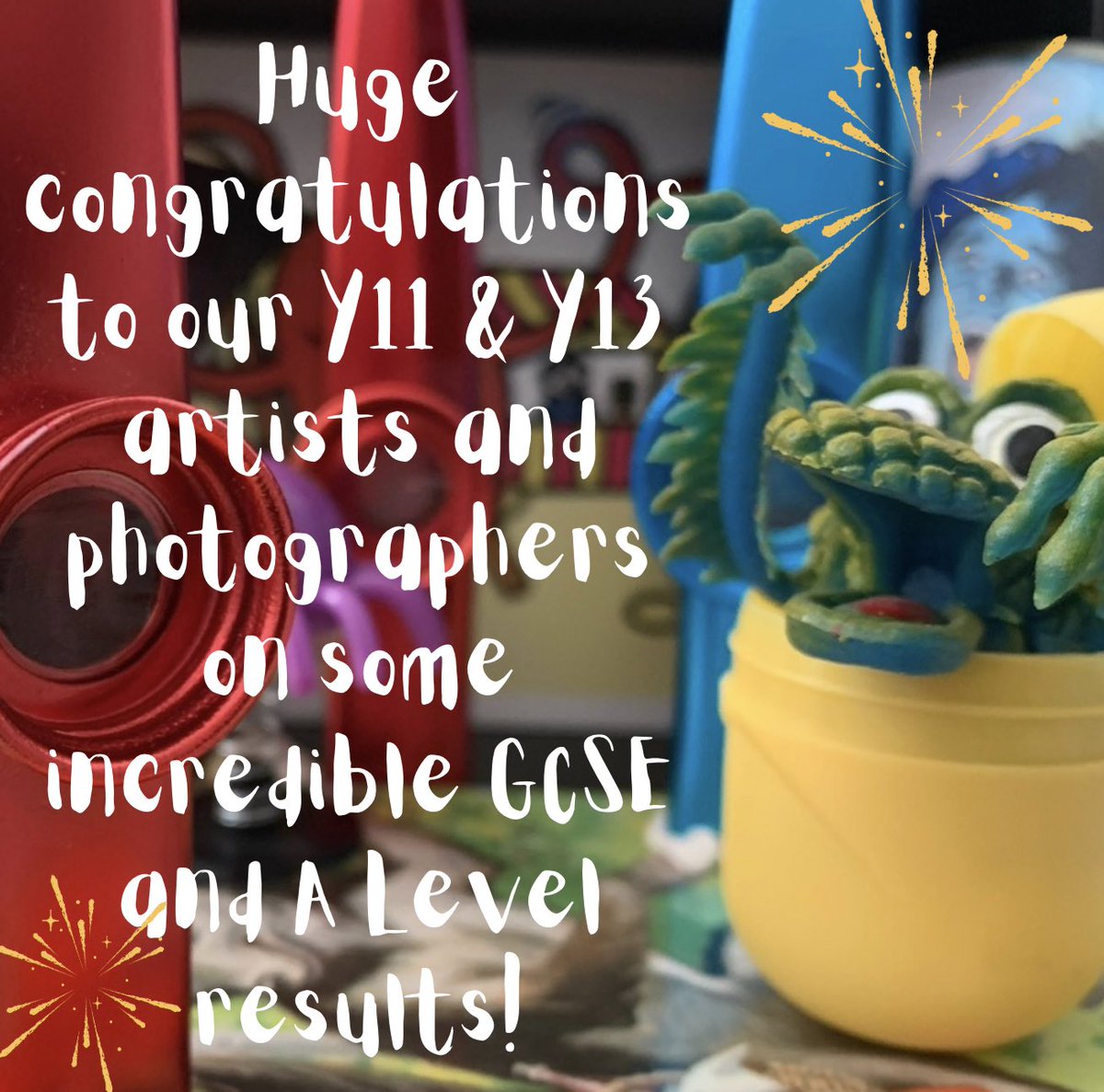 CLV_ART's tweet image. Huge well done to all of our GCSE and A Level artists and photographers on your results-you should all be very proud of your work! 🥳👏

Good luck with your next steps and adventures, and if you’re joining us in sixth form, we’ll see you next week.