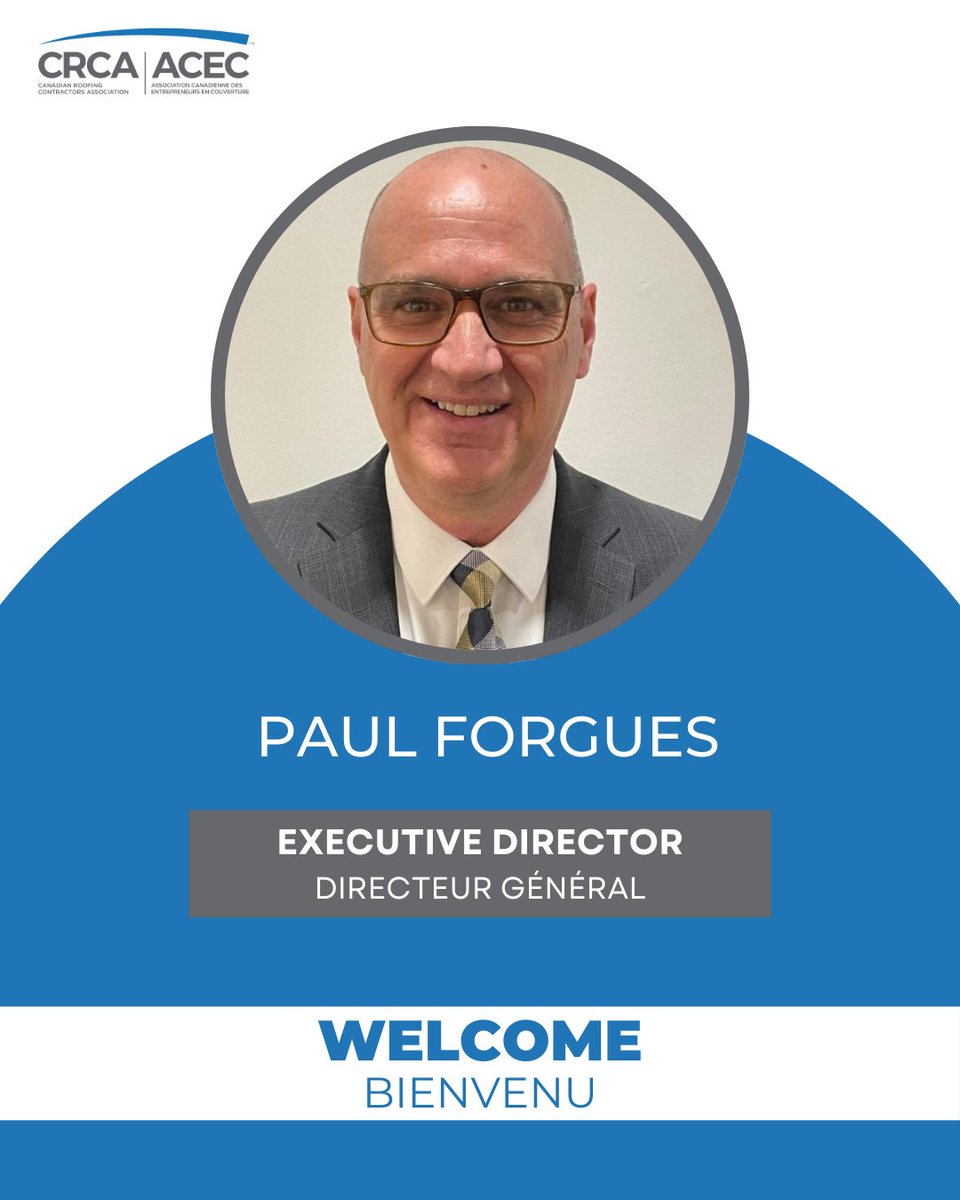 CRCA is pleased to announce the appointment of Paul Forgues as its Executive Director!

"On behalf of the CRCA Board, I would like to thank the CRCA Executive Committee and Quantum personnel agency for their support in this important decision. I would also like to thank the