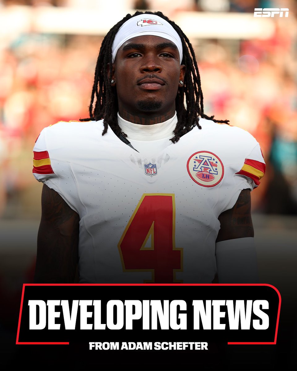 Adam Schefter (@adamschefter) on Twitter photo NFL is aiming for at least a potential six-game suspension for Chiefs WR Rashee Rice for violating the league’s personal conduct policy, sources tell ESPN. The suspension would kick in at the start of this season. NFL is aiming for at least a potential six-game suspension for Chiefs WR Rashee Rice for violating the league’s personal conduct policy, sources tell ESPN. The suspension would kick in at the start of this season.