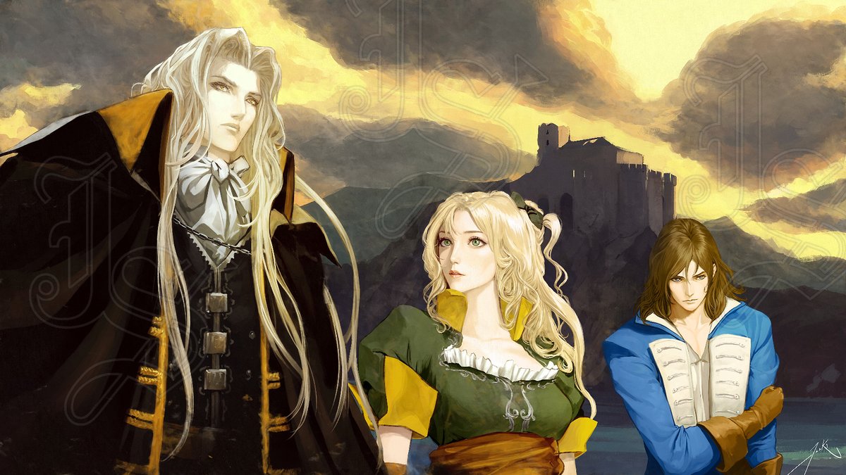 Castlevania Symphony of the Night ending - commission 🏰
#Castlevania #junkisakuraba #Alucard