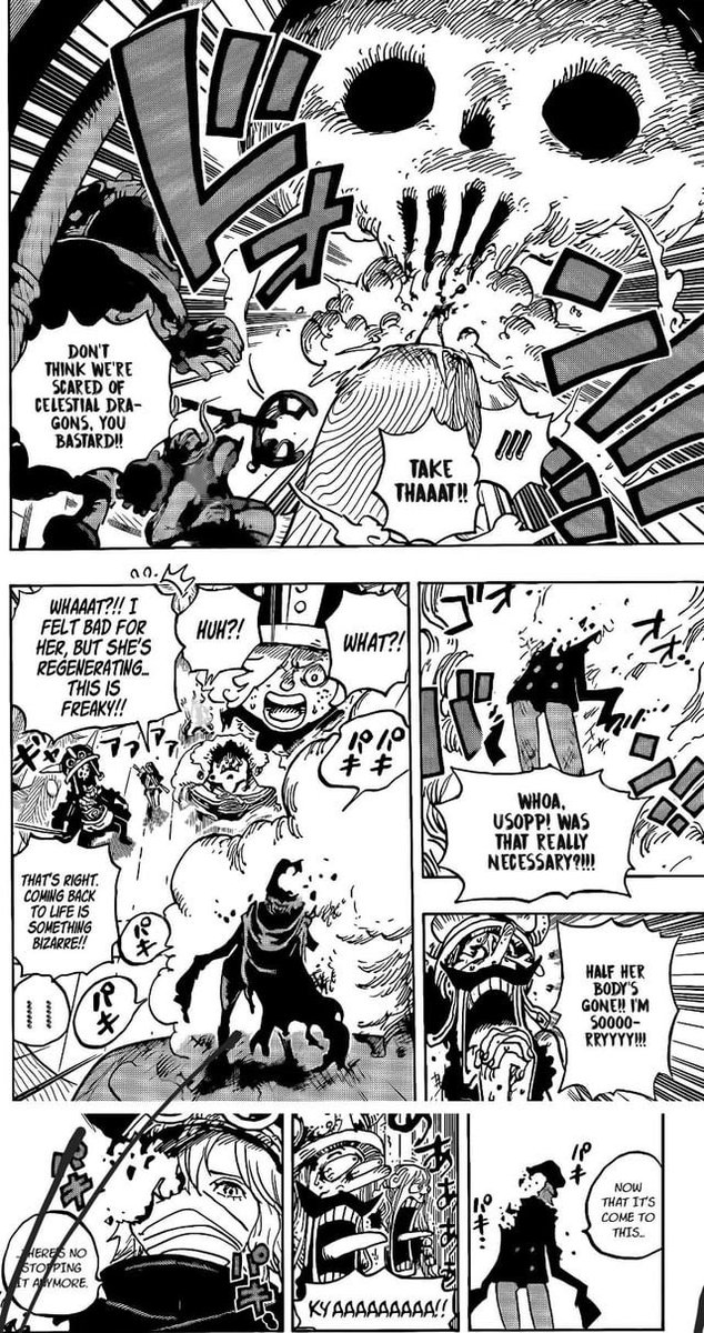 Usopp victim if it weren’t for her regen