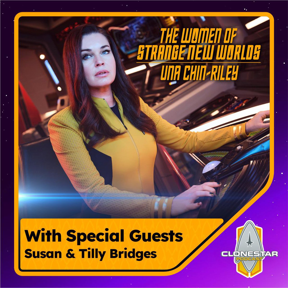 🚨NEW EPISODE🚨

Women of SNW kicks off with Una Chin-Riley 🖖

Host Jodi Pickens + guests Susan &amp; Tilly Bridges (Prodigy consultants &amp; Voyager comic writers)

📅 TODAY 12PM EDT / 5PM GMT
▶️ Watch: youtu.be/NmPe9_tYt5M
🎧 Listen wherever you get podcasts

#StarTrek