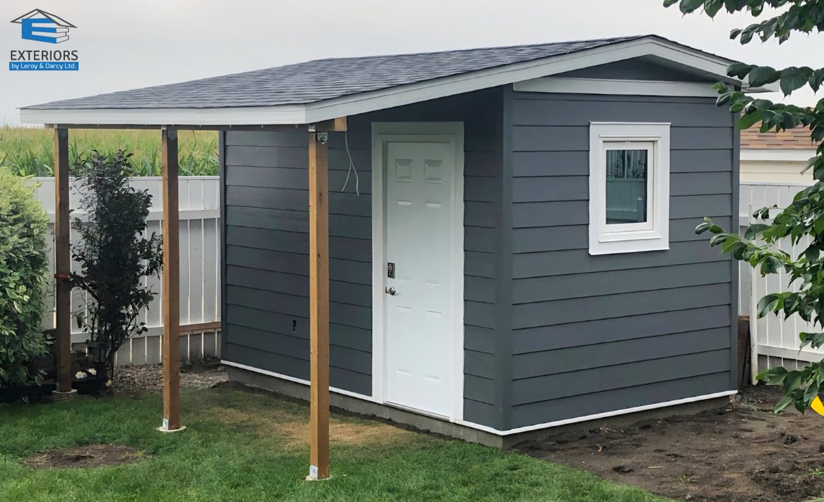 Gorgeous exterior we recently completed on this sauna! 🔥👌 

Request a FREE Quote Today! ⬇️ 
exteriorsld.com
📞 (403) 327-9113 
📧 info@exteriorsld.com 

#PictureButte #YQL #Lethbridge #SouthernAlberta #EastKootenays #YYC #Calgary #Alberta #Canada #Exteriors #Exterior