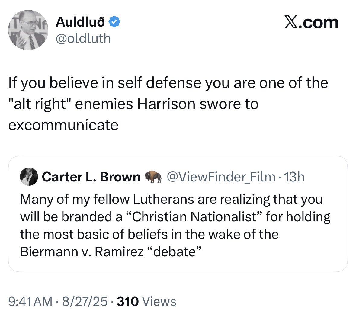 Rev. Christopher J. Neuendorf 🦬 tweet media