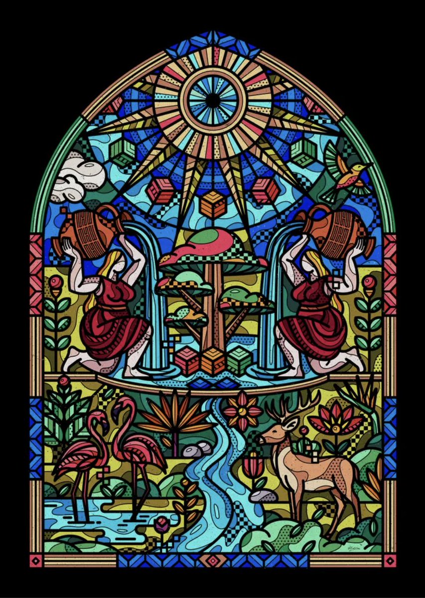 Seized! G.O.D. [Garden of Decentralization] by Mike Karolos 😍 <a href="/SmirapDesigns/">Mike Karolos</a> &amp; <a href="/punk6529/">6529</a>