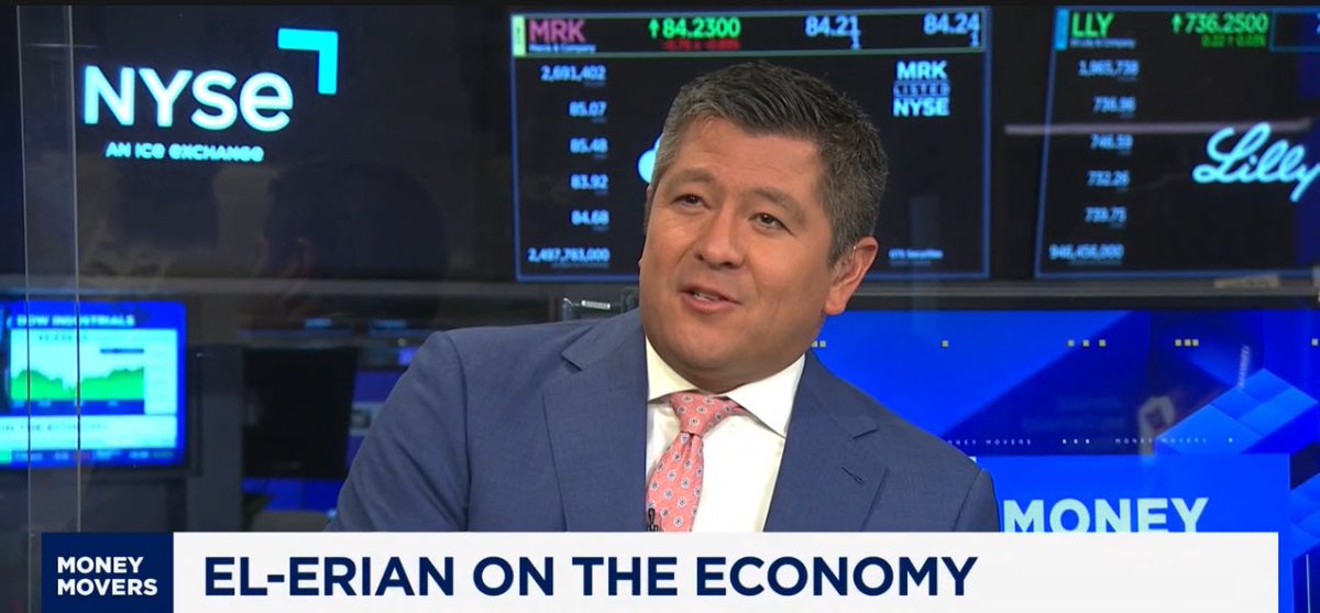 elerianm's tweet image. Many thanks to Carl and Contessa for the interesting conversation on CNBC.
#economy #FederalReserve #markets @carlquintanilla @contessabrewer
