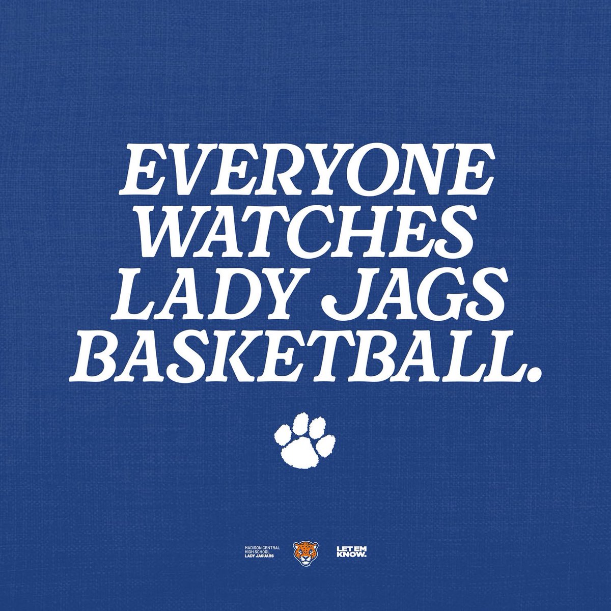 Everyone watches Lady Jags Basketball. #letemKNOW #NoMoTalk #ProveIT