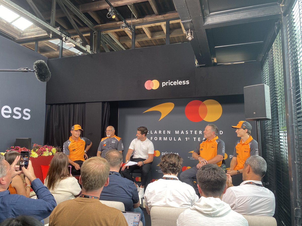 McLaren have announced their name change here in Amsterdam express.co.uk/sport/f1-autos…