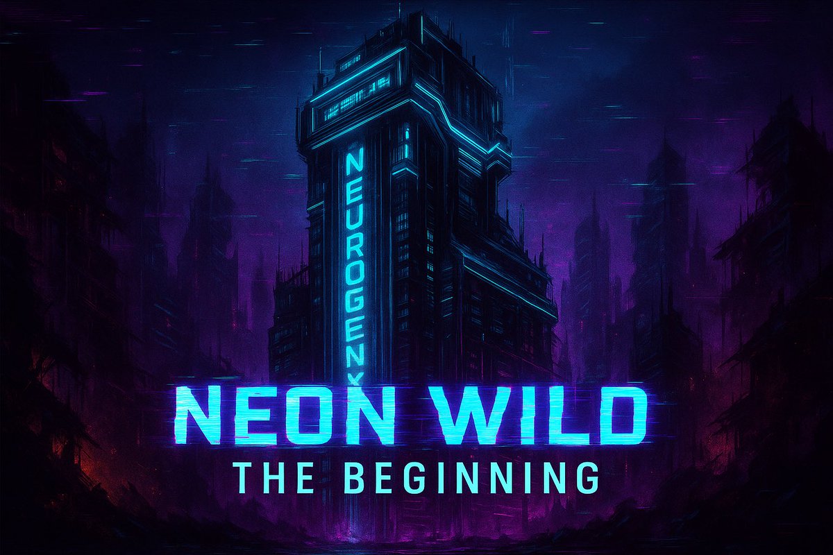 🎬 [NEW VIDEO RELEASED]
The story begins.
From the digital collapse to the rise of Neon Wild — this is the first step into the lore.

Watch the origins unfold now on YouTube:
🔗 [youtu.be/CQ0scrrCau8?si…]

#NeonWild #DigitalOrigins #Web3Lore #YouTube