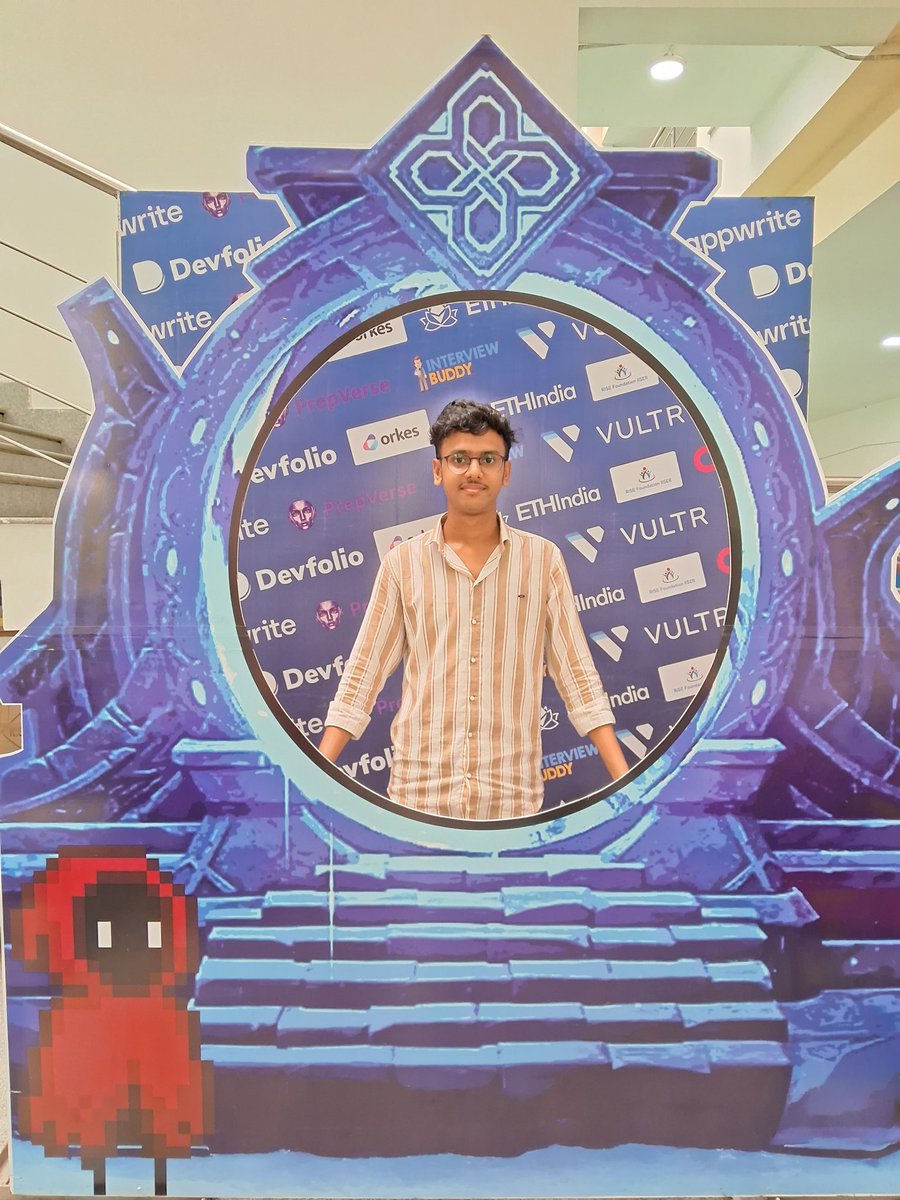 Indra23330's tweet image. Just wrapped up my first-ever hackathon 🏆 with team D_Tech_code at #StatusCode2, organized by IIIT Kalyani @ IISER Kolkata!
36 hrs of 💻 coding, 🐞 debugging & 💡 innovation under the Open Innovation Track — an unforgettable experience with an amazing team 🙌
#hackathon #Web2