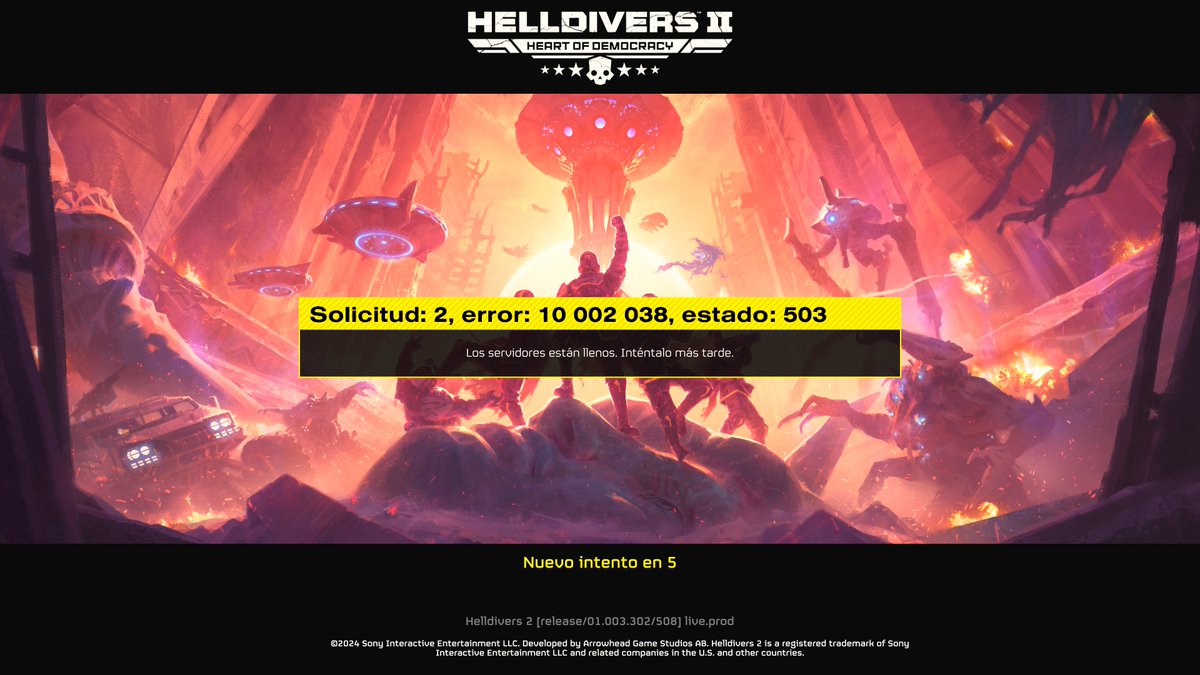 hop_cypher's tweet image. Ayer me paso jugando #Helldivers2 
#Helldivers2Community 

Que ameno es jugar con los amigos🤠