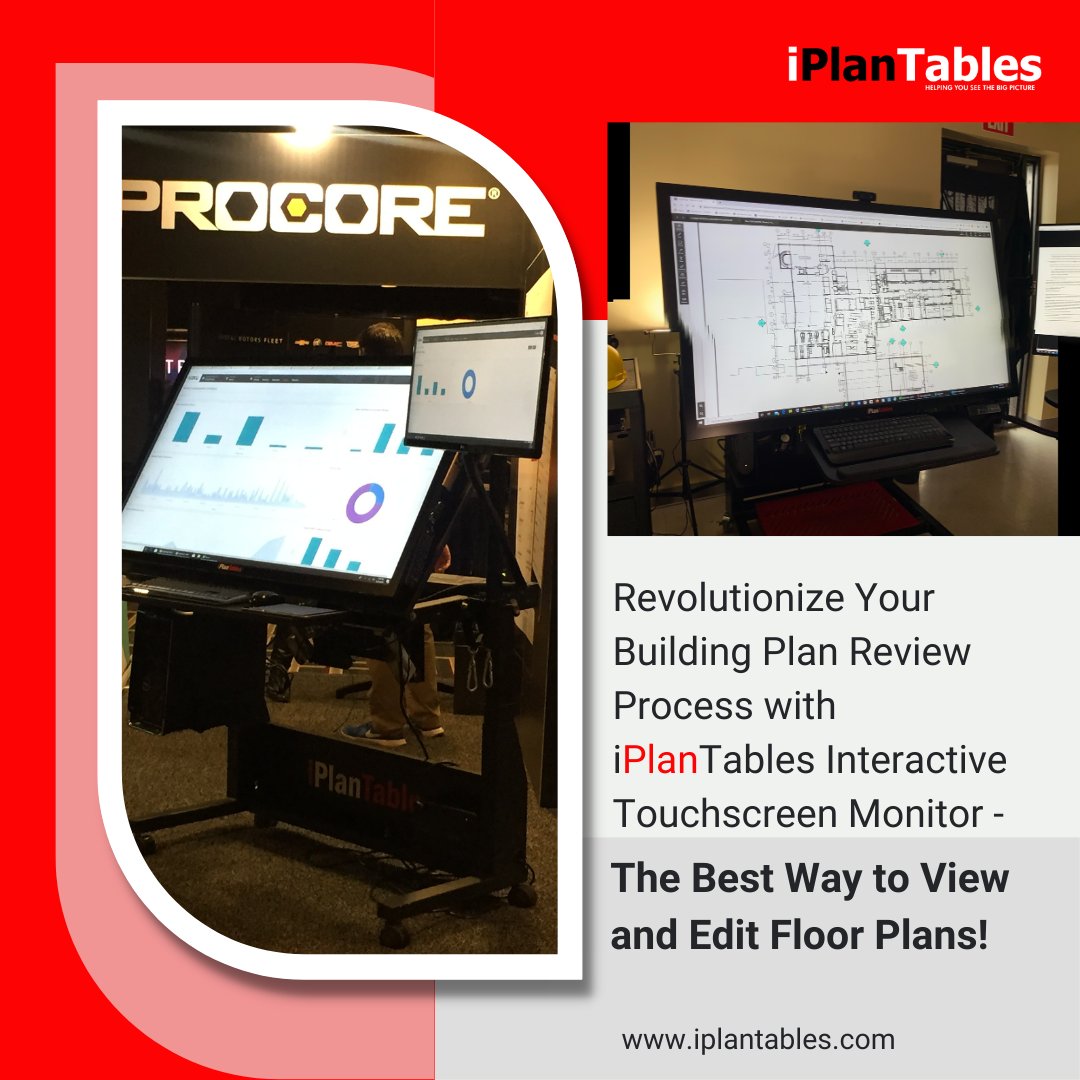 Building plan review can be done on an iPlanTables large touchscreen monitor and give contractors, architects, engineers, and other professionals a more interactive way to view and edit floor plans.

hubs.li/Q03BvVVG0

#iplantables #touchscreenmonitor #USA #BlueBeam