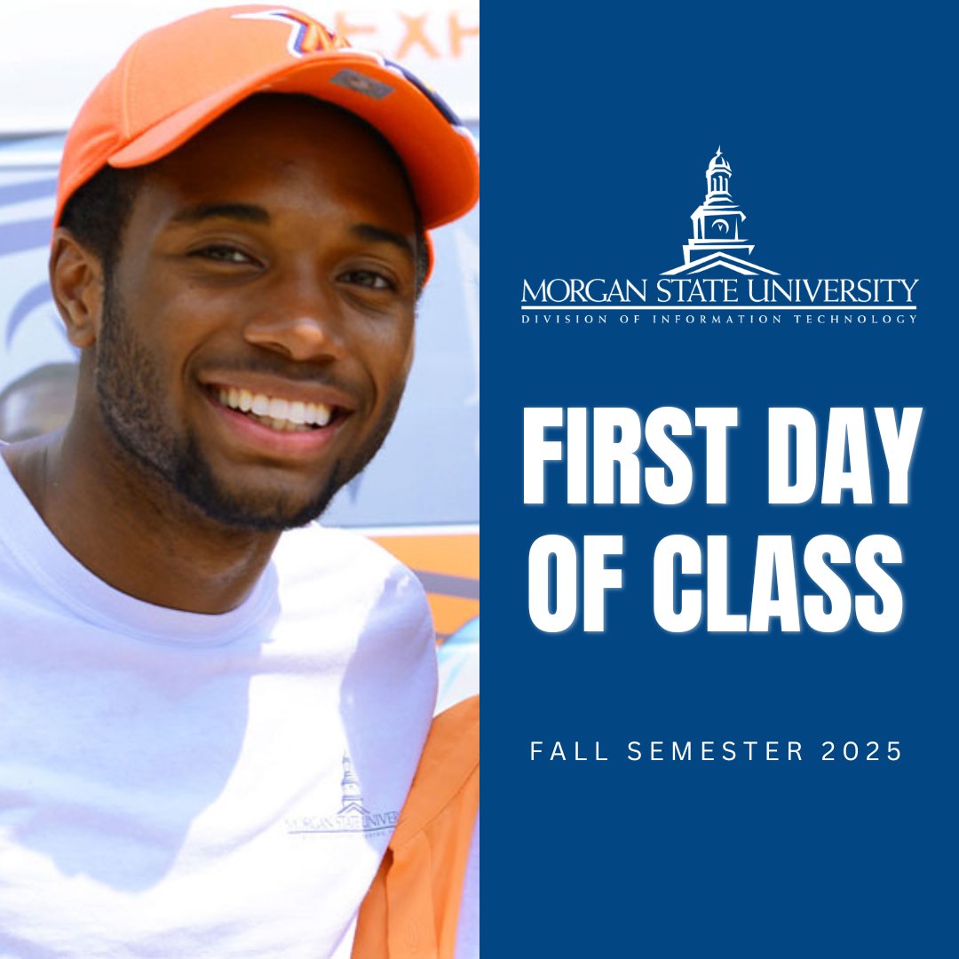 DITatMSU's tweet image. 📚✨ Welcome back, Bears! The Fall 2025 semester is officially here—time to learn, grow, and make memories. Wishing everyone a successful and inspiring first day of class!

#MSUBears #FirstDayOfClass #Fall2025 #StudentSuccess
