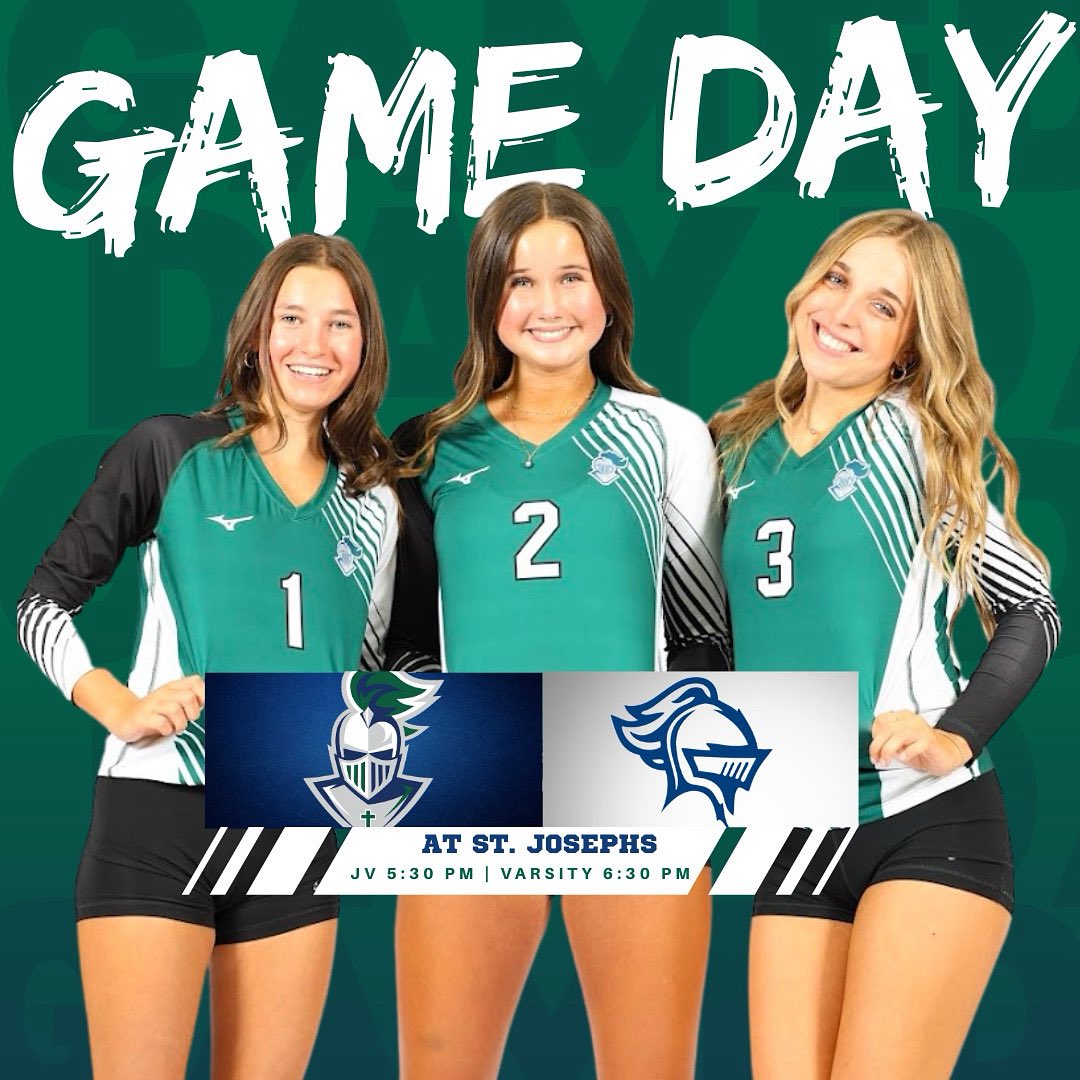 🏐 GAMEDAY!! 🏐

Your Lady Crusaders are on the road today as they travel to St. Joseph’s Catholic School for JV and Varsity matchups! Let’s go Crusaders! 💚🤍

⏰ JV – 5:30 PM | Varsity – 6:30 PM