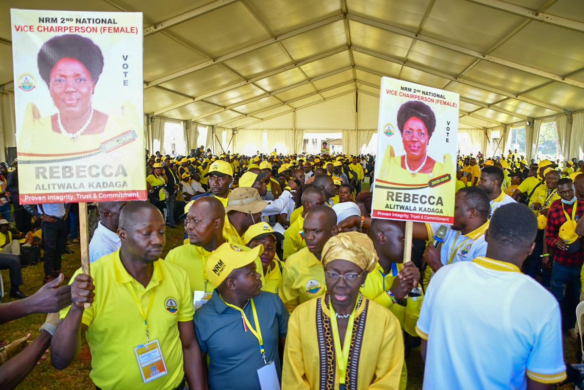 newvisionwire's tweet photo. Luuka District Update! 🟡

Rebecca Kadaga led with 52 votes, while Anita Among had 8 votes.
Notably, former Minister Esther Mbayo cast her vote for Anita Among.

#NRMDelegatesConference | #VisionUpdates

📷 @kamiriam https://t.co/N55CgMR7nF