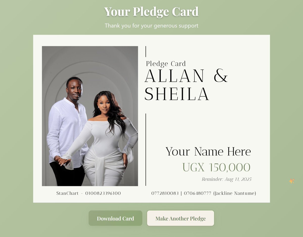 My friend needed a pledge form for his wedding, so I vibe-coded a simple site over the weekend.
It sends out reminders on WhatsApp and SMS,generates pledge cards, has a dashboard, has their theme colours and more. 
Sometimes it’s the small side projects that show the power of AI.