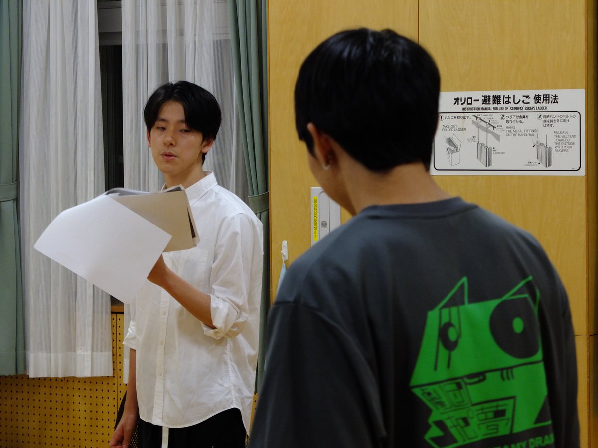 推しのゆっこ

の代役をするせーあくん
#演劇集団こちら側 
#爛尾樓の蛇