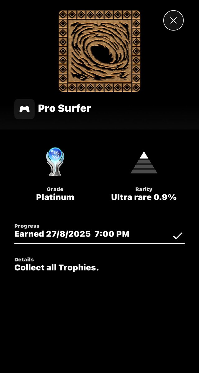 Platinum Cup 401🏆

Sword of the Sea

Difficulty: 4/10
Number of hours to platinum: 10 hours

It is a beautiful game consisting of seven chapters and there is no loseable trophy You can return to the chapters after completing the game for the first time