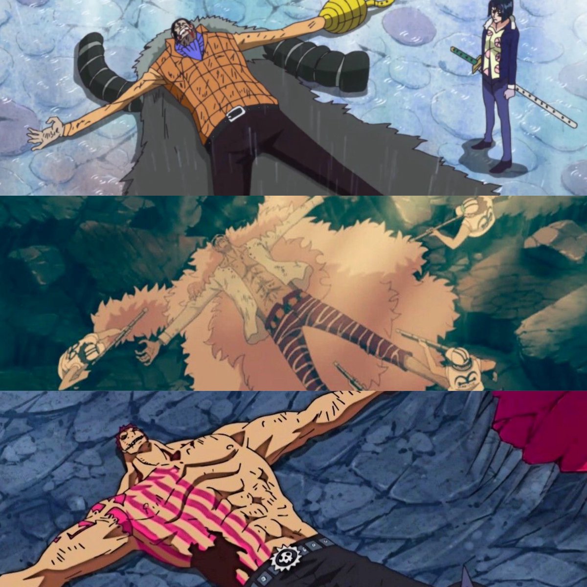 you know the beating was crazy when they all pull the same pose 😭