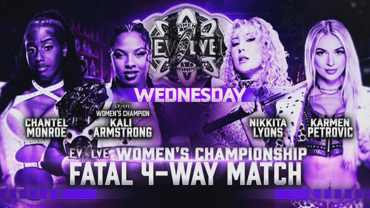 ZaydaSteel's tweet image. Defending the championship against everyone but The Real Deal #shescared #Championshipwouldlookwaybetteronnme #whatarewedoing #wweevolve