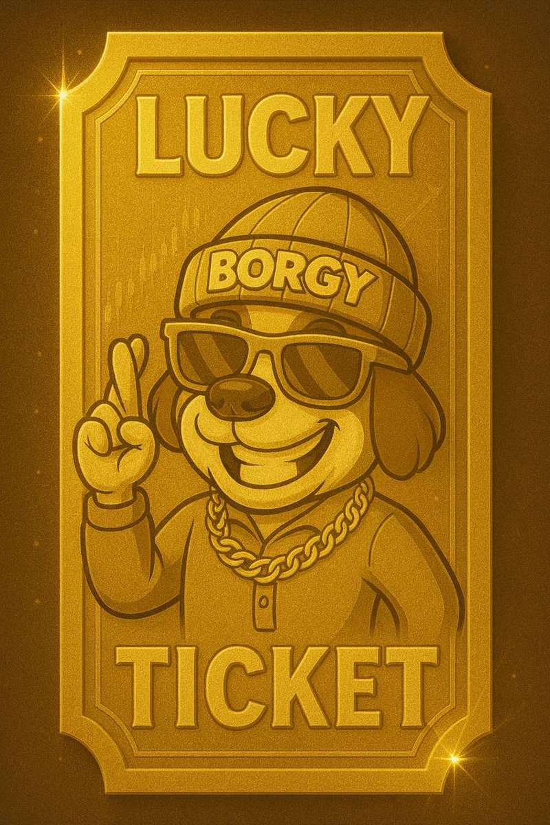 GIVEAWAY ALERT🚨

2 WINNERS WILL WIN A LUCKY TICKET WORTH 164,000 $BORGY!

To enter:
👉Like 
👉Comment 
👉Retweet 
👉Follow <a href="/borgysol/">BORGY</a>

Ends in 24 hours! Don’t miss out! ⏳