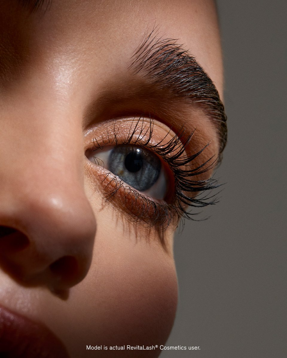 25% OFF SITEWIDE: All you need for standout lashes, brows &amp; hair…all on sale for a limited time. Only on our website: l8r.it/RTxP  ($100 min. purchase. Terms apply. Model is actual RevitaLash Cosmetics user.)