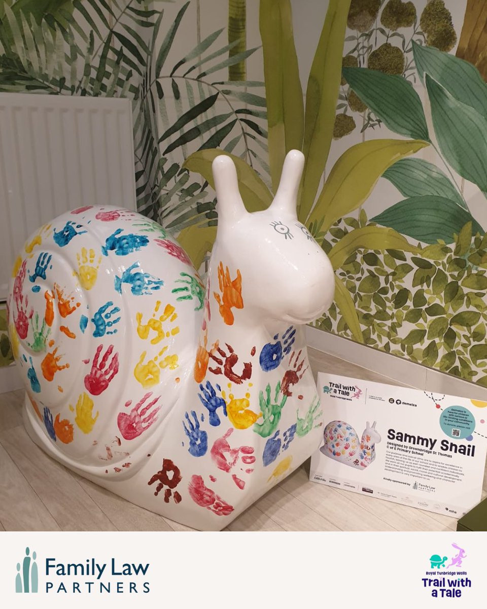 Our Tunbridge Wells team is proud to sponsor <a href="/DemelzaCharity/">Demelza Charity</a> Art Trail.

We helped fund a sculpture by pupils at Groombridge St Thomas CE Primary, now on display across town. 

Explore the trail: demelza.org.uk/news/demelza-l…

#TrailWithATale #DemelzaArtTrail #FamilyLawPartners