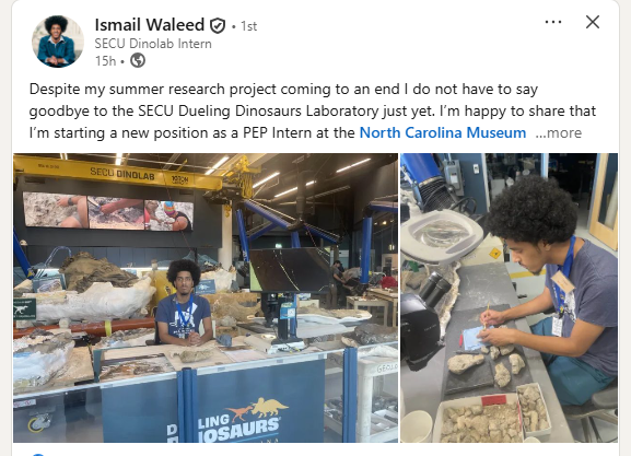 Wake Early College of Health & Science tweet media