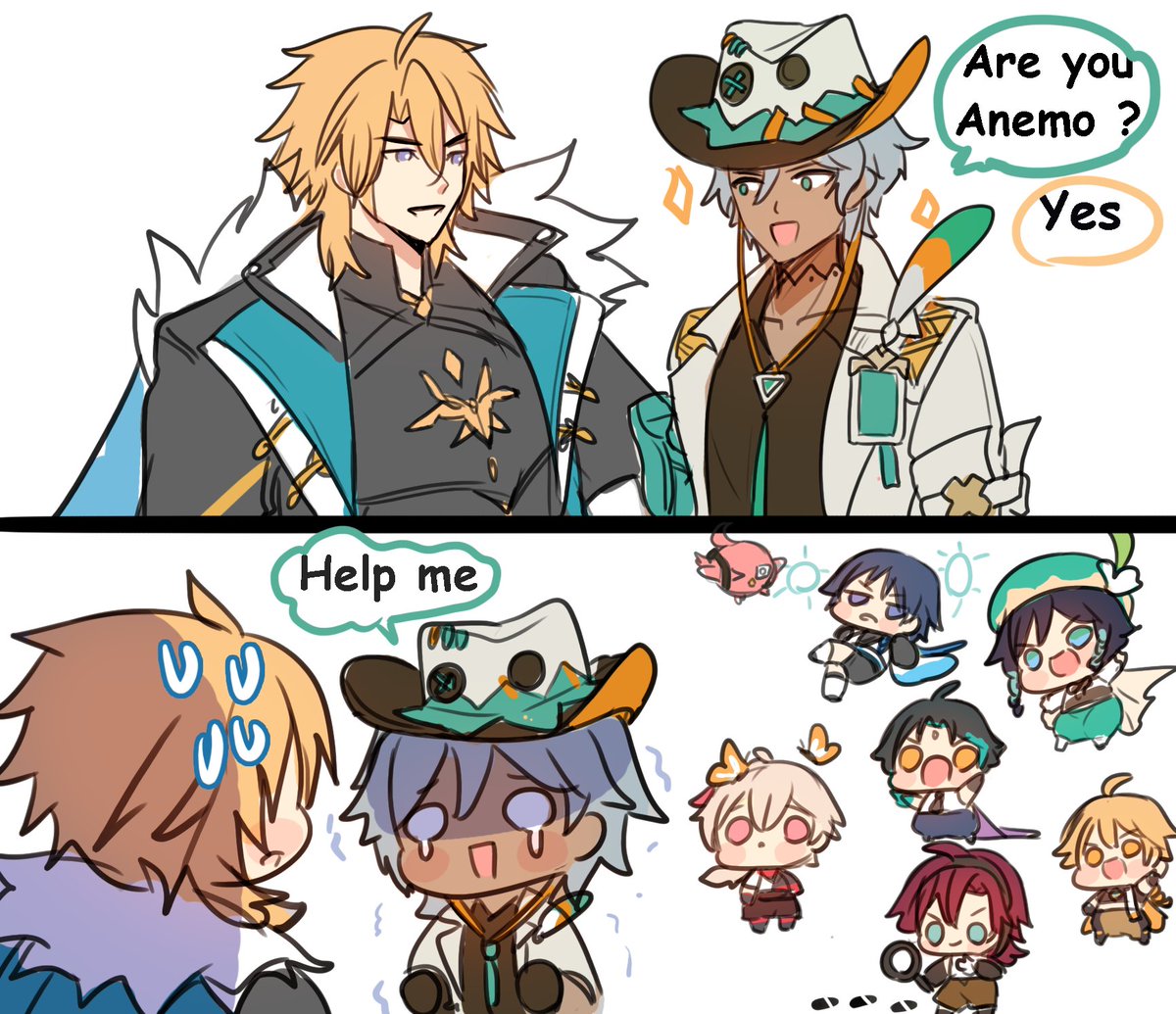 Need some help 😅 #xiao #Varka #ifa #venti #aether #scaramouche #kazuha #heizou #genshin