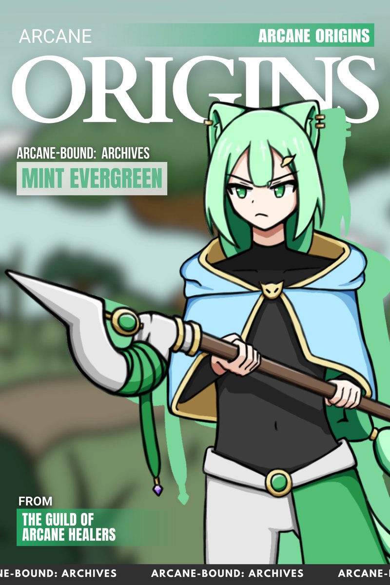 Exionot's tweet photo. Arcane Origins 💚
#OC #digitalart https://t.co/SYlI6dPTt0