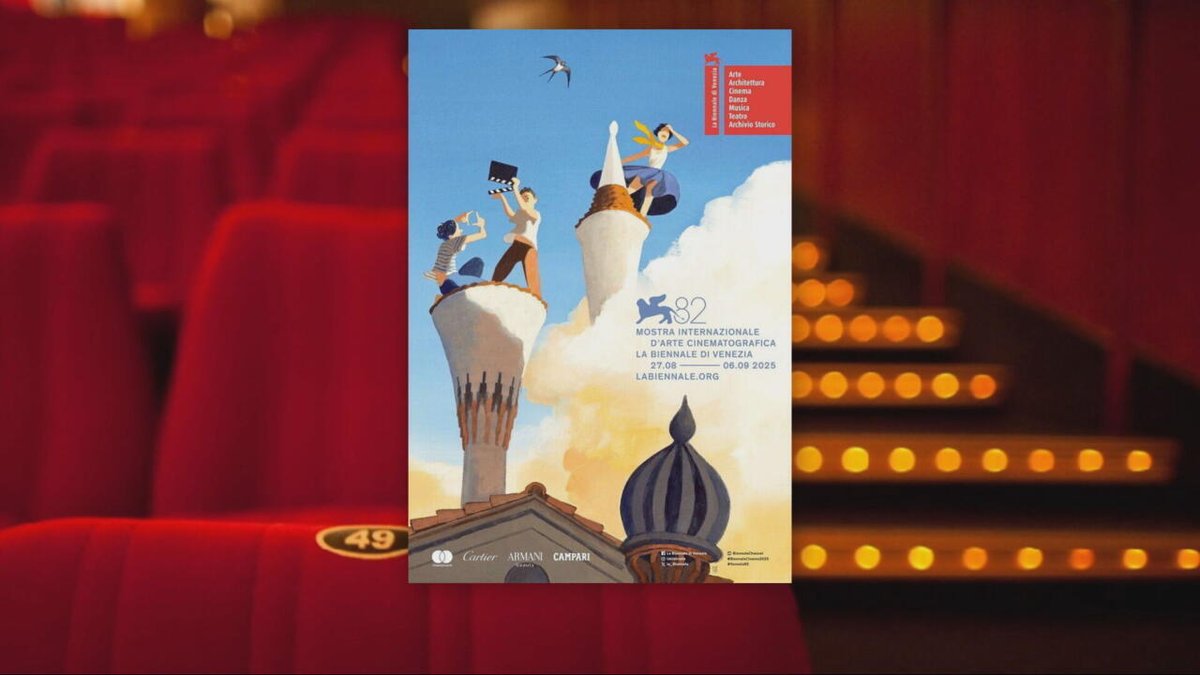 Mostra de Venise 2025 : la rentrée cinéma s'annonce flamboyante f24.my/BON5.x