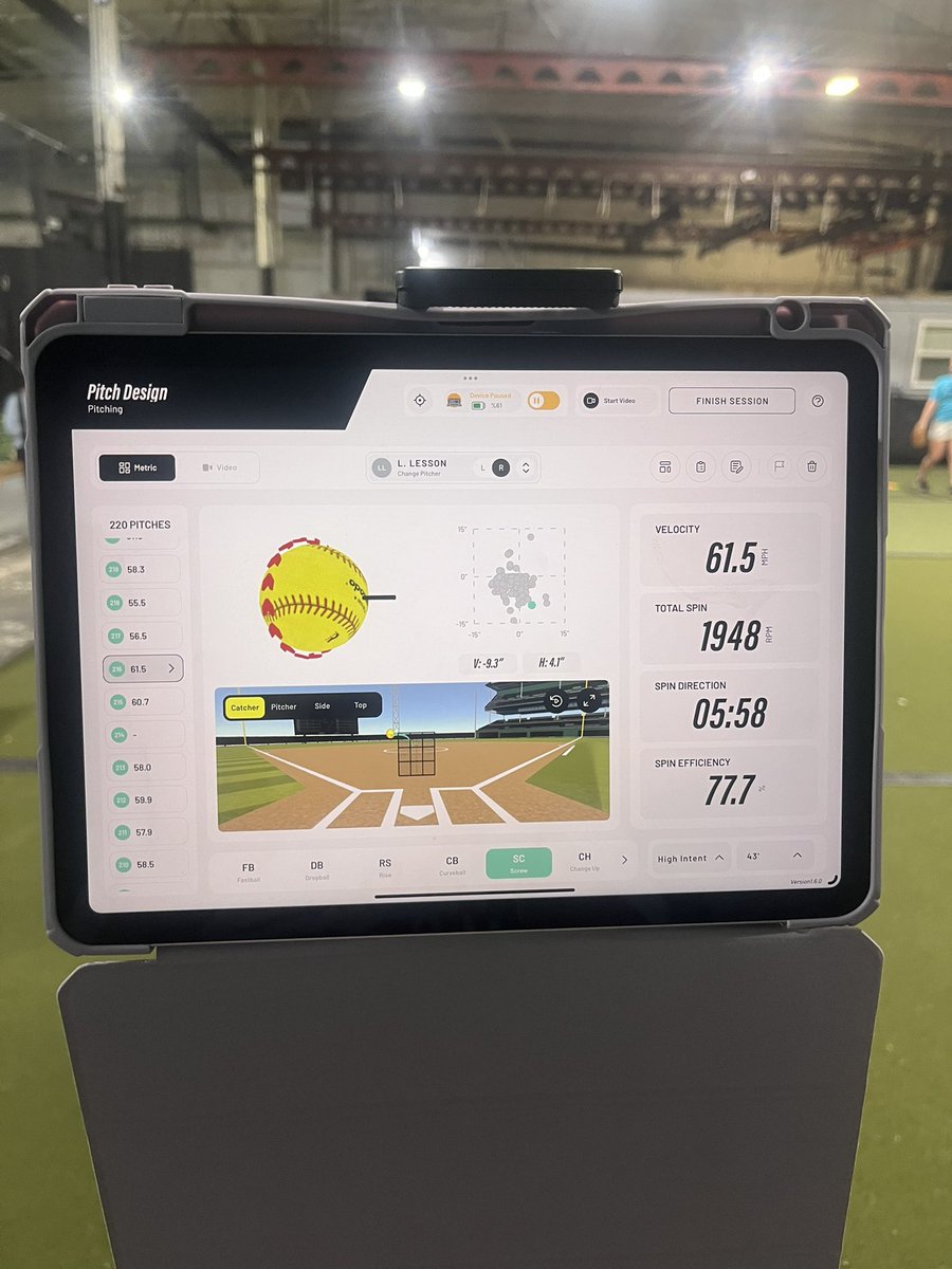 I hit a new PR of 62 last night with close to a 2000 spin rate at pitching! Ready to see what I will hit next! <a href="/GatorsThorpe/">Indiana Gators Premier Thorpe/Craig 18U</a> <a href="/Prospects25_26/">Indiana Prospects 25/26 Pogue</a> <a href="/rothrock03/">Laura Rothrock</a>