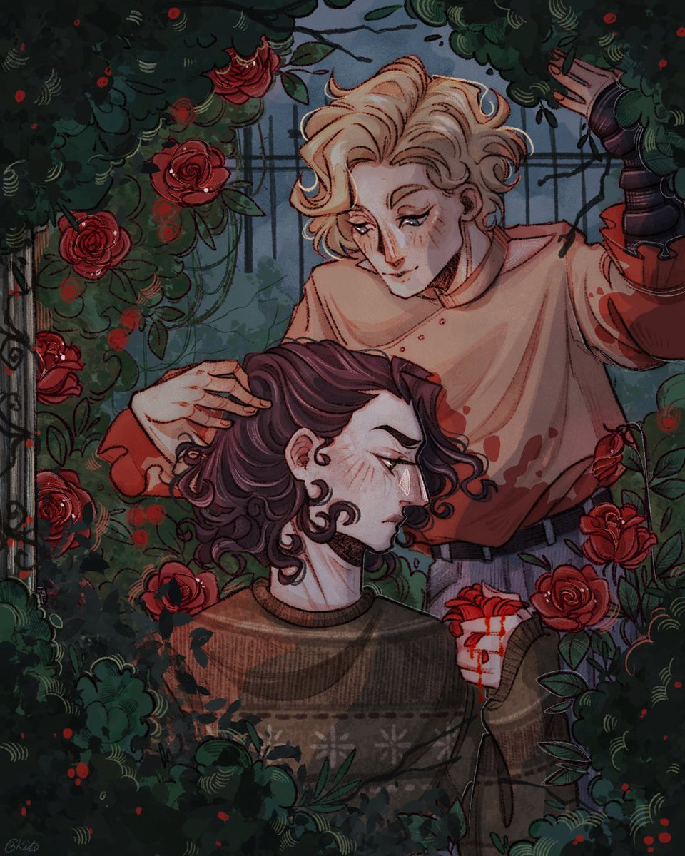 when the boy who has been locked in a small room in gothic mansion for 7 years finally gets out and the only person he wants to see is the boy he hates who once tried to k!Il him and who he is still obsessed with