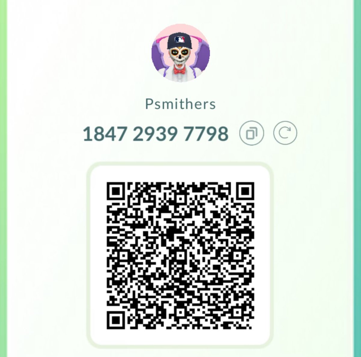 LumioseLife's tweet photo. 1847 2939 7798

- Looking for 150 new friends in #PokemonGO
- Gift opener or gift sender
- I invite for raids if online
- I DO NOT use lucky eggs

Comment your IGN

#PokemonGoRaids #pokemongofriendcode #PokemonGOfriends https://t.co/RKXUxVlGQp