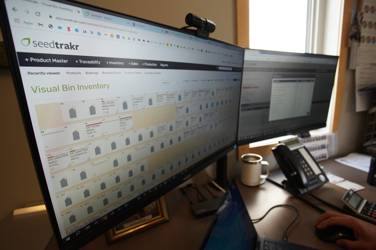 Got a bin board? We've got you covered! Use Seedtrakr's Visual Bin Inventory (VBI) to digitally recreate the locations of your bins for visibility across your entire team. Reach out on a rainy day to schedule a demo! seedtrakr.com #ConnectWithSeedtrakr #SeedManagement