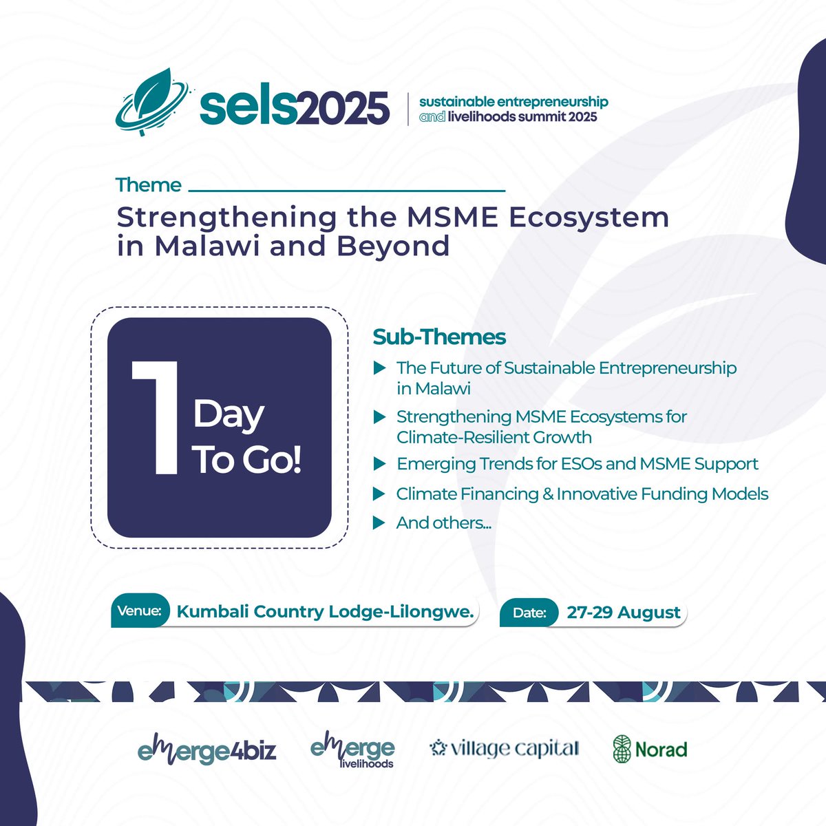 Tomorrow at the #SELS2025, participants get the chance to connect directly with enterprises &amp; partners driving sustainability and inclusion. Exhibition stands = collaboration in action! Can’t wait to see what ideas emerge before the summit discussions. #SELS2025 #Innovation
