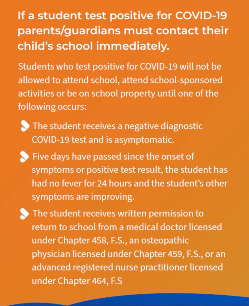 🚨 If a student tests positive for COVID-19, parents/guardians must notify their child’s school immediately. Thank you for helping us keep our Bobcat community safe! 🐾💙💛 <a href="/MDCPS/">Miami-Dade Schools</a> <a href="/SuptDotres/">Jose L. Dotres, Ed.D.</a> <a href="/RobertoAlonsoFL/">RobertoJAlonso</a>  #SHOWUPMDCPS #YourBestChoiceMDCPS