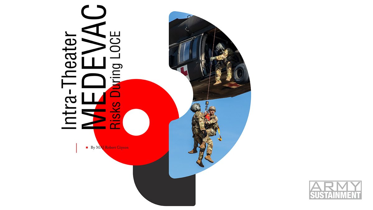 armysustainment's tweet image. &quot; ...while civilian aeromedical services modernized and expanded, it took the Army 11 years of the war on terrorism to matriculate its first Critical Care Flight Paramedic class.&quot;
army.mil/article/286561
📝 MAJ Robert Gipson 📷 CPT Leanne Demboski #ASPB #ArmySustainment #CASCOM