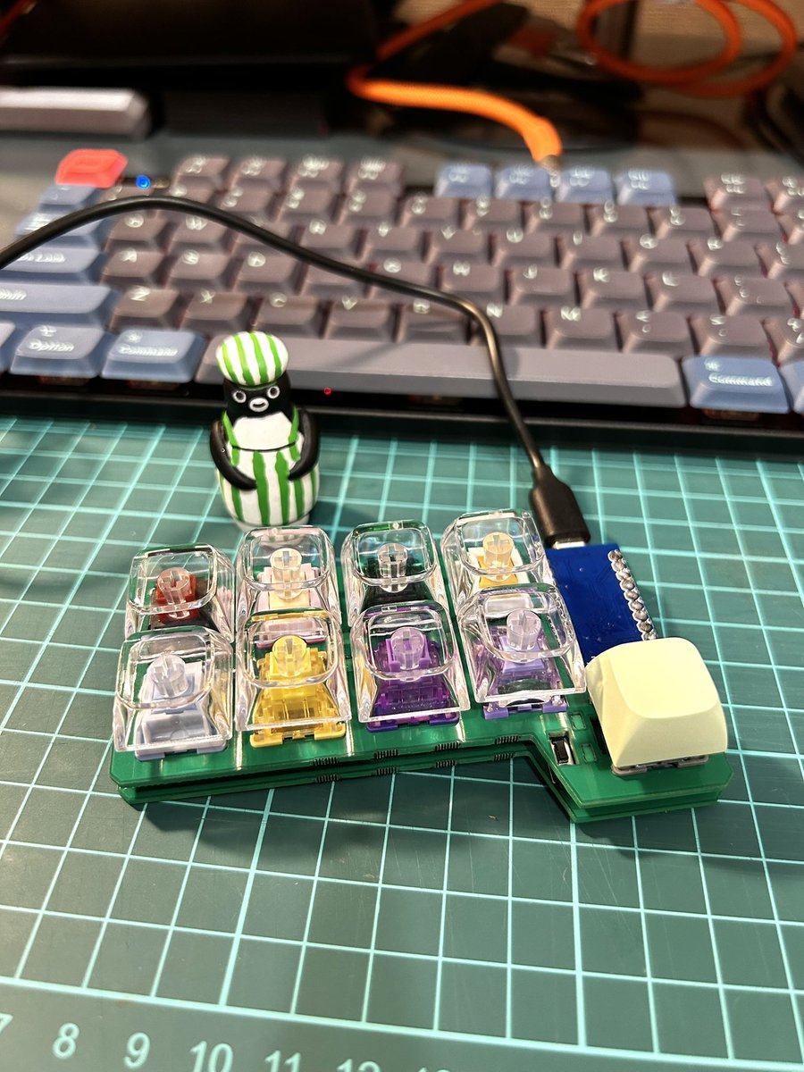 yamさん専用【オーダーメイド】キーボードジョイスティック ヨーキース🎱 (@Yowkees) / X