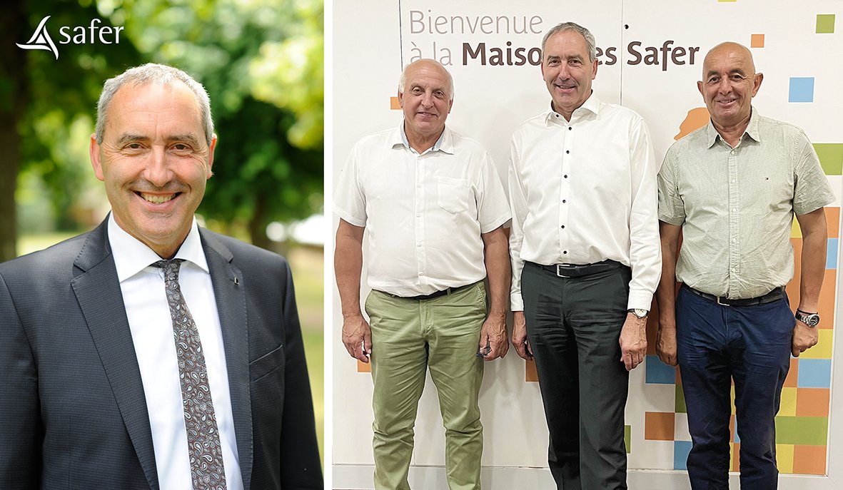 Un nouveau président à la tête de la FNSAFER !

Thierry Bussy a été élu président de la Fédération Nationale des Safer par le Conseil d’administration réuni le 27 Août 2025.

Cet éleveur pilote deux exploitations (polyculture et élevage) à Maffrécourt (Marne) dont il est