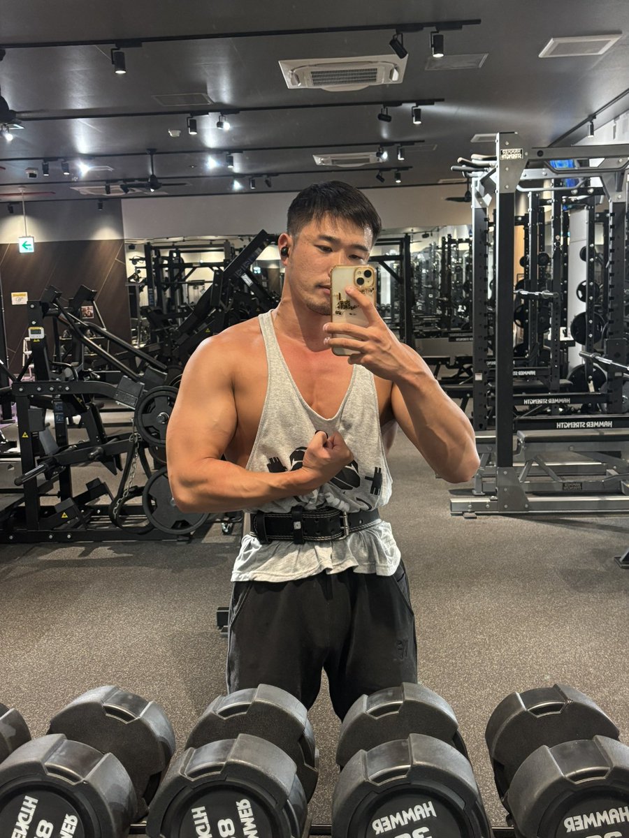 4月の体重93k、現在83k🏋️💪🏽