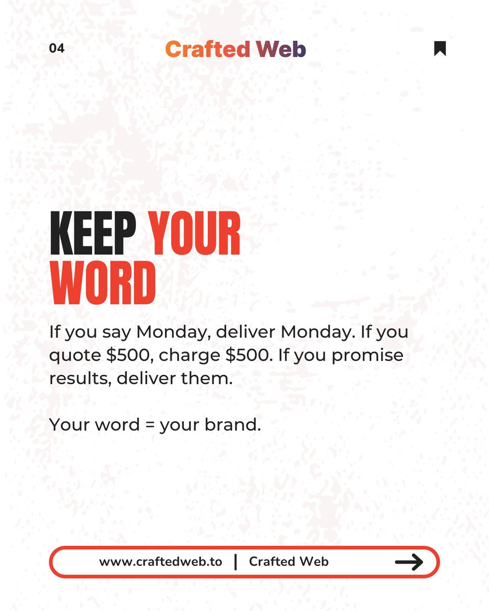 The boring stuff kills competition:

* Answer your phone
* Keep your word
* Show up on time
* Don't lie

That's it.

While everyone else chases the next marketing hack, you'll own your market by simply not sucking at the basics.