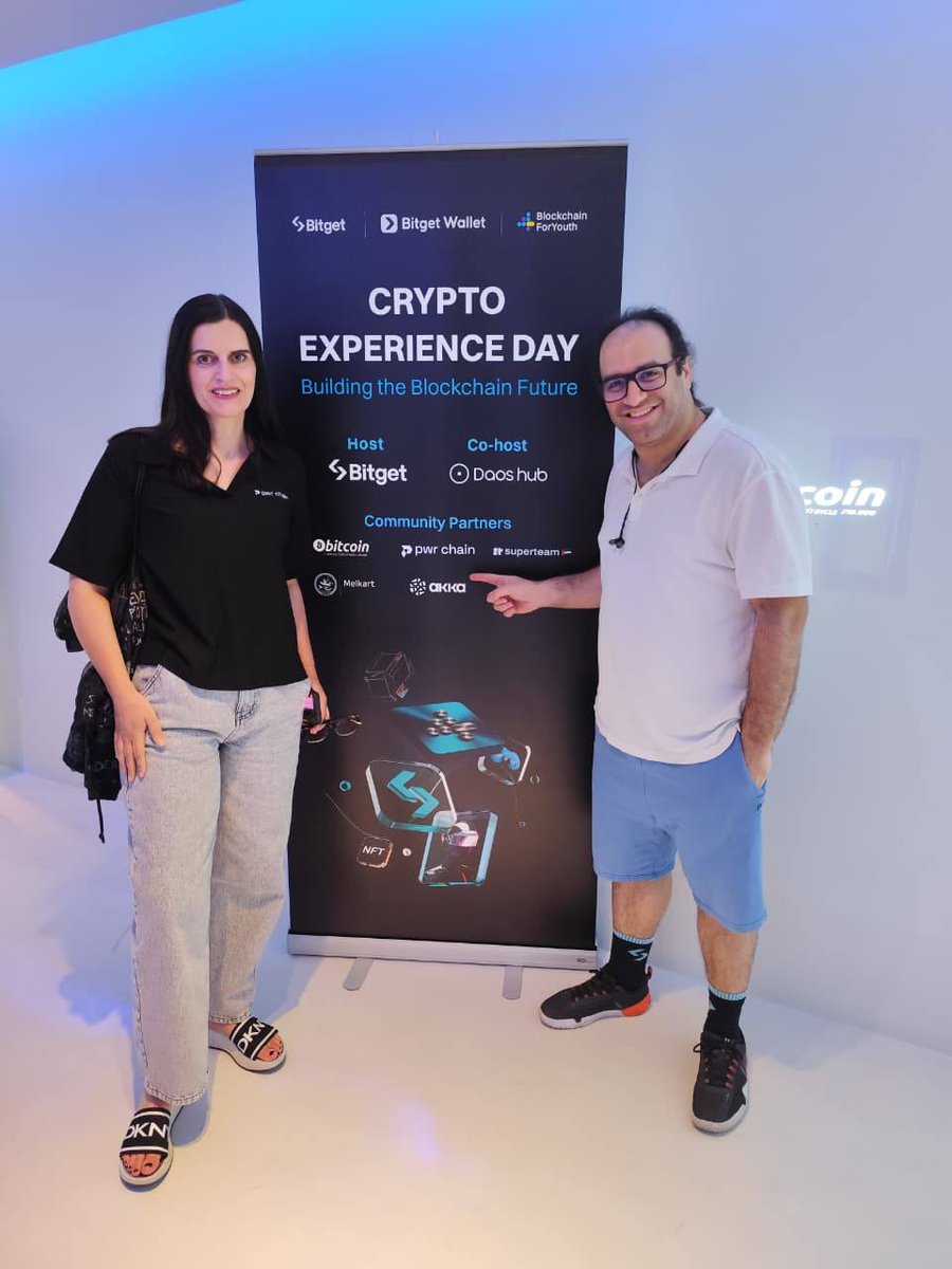 pwrlabs's tweet photo. What an epic day at Crypto Experience Day presented by @bitgetglobal 🔥 PWR Chain was proud to partner alongside @Daoshub and leading web3 projects! https://t.co/B9T7DeoiEE